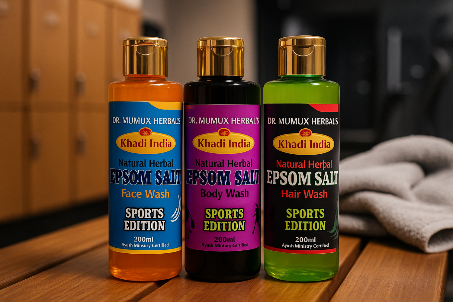 Sports Edition – Hygiene Range of Khadi Natural Herbal